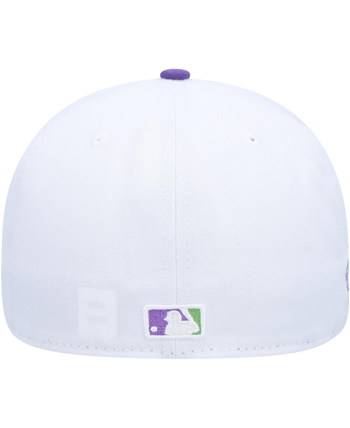 Men's New EraOakland Athletics 1989 World Series Side Patch 59FIFTY Fitted Hat - White