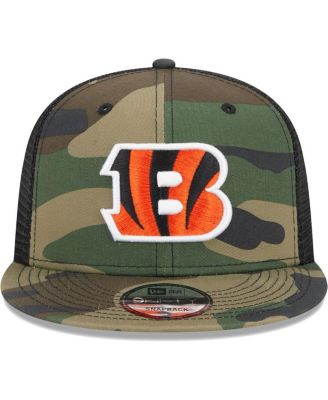 Men's Camo Cincinnati Bengals Main Trucker 9FIFTY Snapback Hat