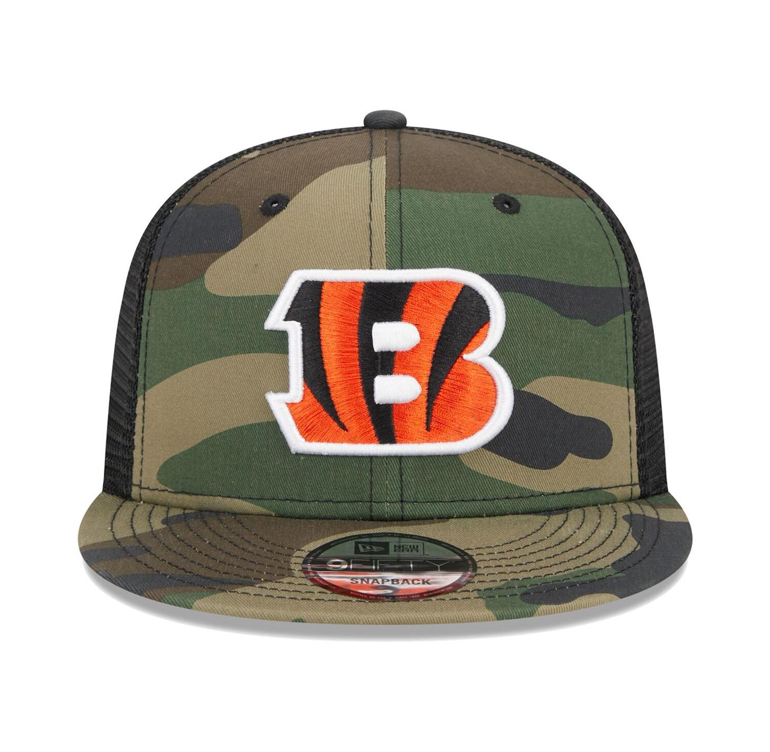 Men's Camo Cincinnati Bengals Main Trucker 9FIFTY Snapback Hat
