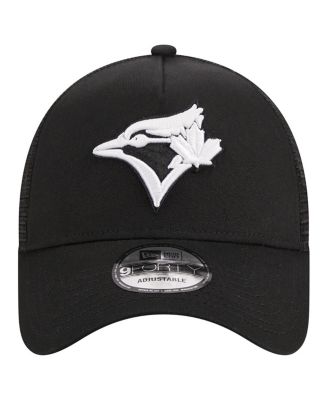 Men's Black Toronto Blue Jays A-Frame 9FORTY Trucker Adjustable Hat