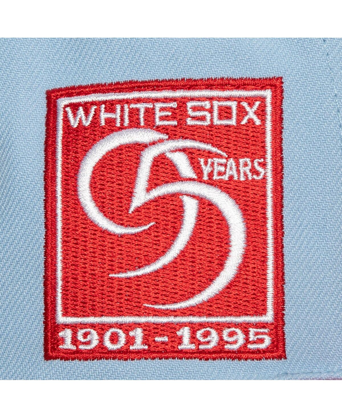 Men's Mitchell & Ness Red Chicago White Sox Hometown Snapback Hat - Red
