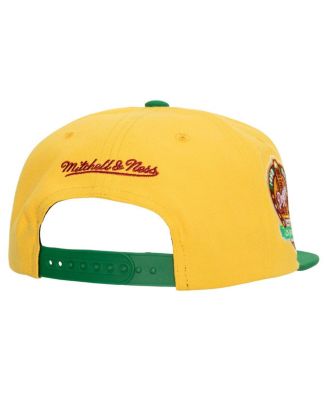 Men's Yellow, Green Los Angeles Dodgers Hometown Snapback Hat
