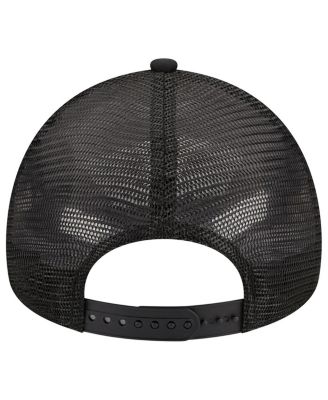 Men's Black Chicago White Sox A-Frame 9FORTY Trucker Adjustable Hat