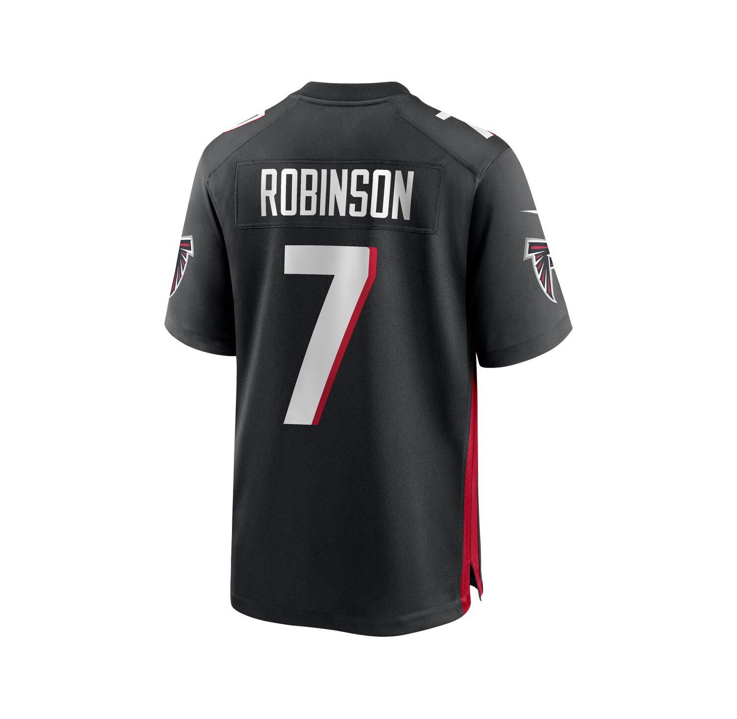Big Boys Bijan Robinson Black Atlanta Falcons Game Jersey
