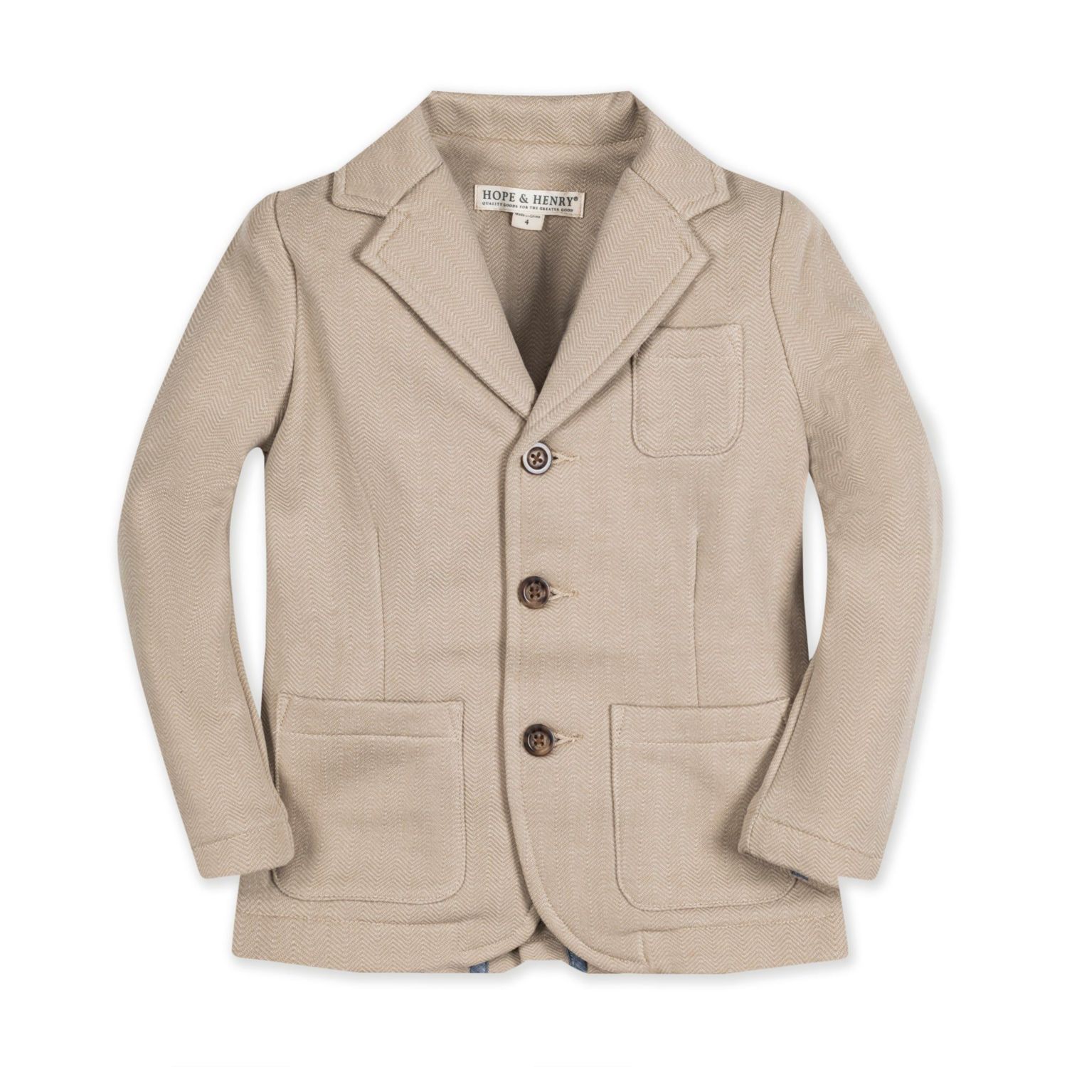Baby Boys Hope and Henry Fleece Suit Blazer