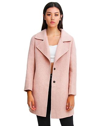 Women's Pink Wool & Blend Coats - Macy's Women's Pink Wool & Blend Coats - Macy's