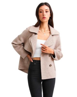 Women's I'm Yours Wool Blend Peacoat