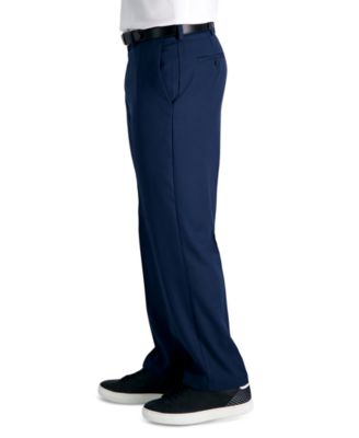 Men's Cool 18 PRO&reg; Classic-Fit Expandable Waist Flat Front Stretch Dress Pants