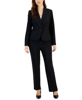 Le Suit Women's Two-Button Blazer & Pants Suit, Regular & Petite - Macy's