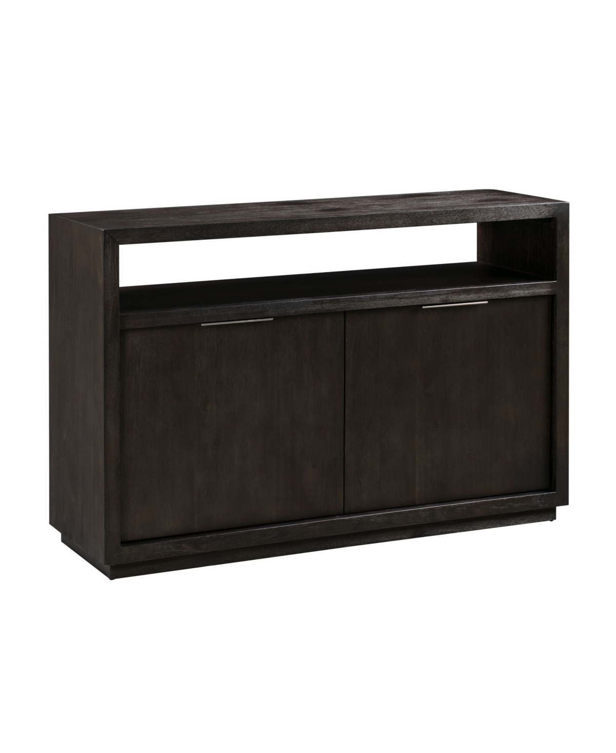 Macy's Tivie 54" Wood Entertainment Console In Basalt Gray