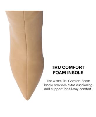 Women's Rehela Pointed Toe Stiletto Knee High Dress Boots