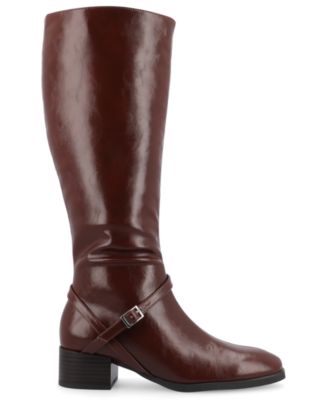 Women's Rhianah Wide Width Wide Calf Block Heel Knee High Riding Boots