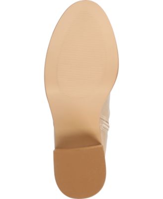 Women's Romilly Wide Width Wide Calf Round Toe Block Heel Knee High Boots