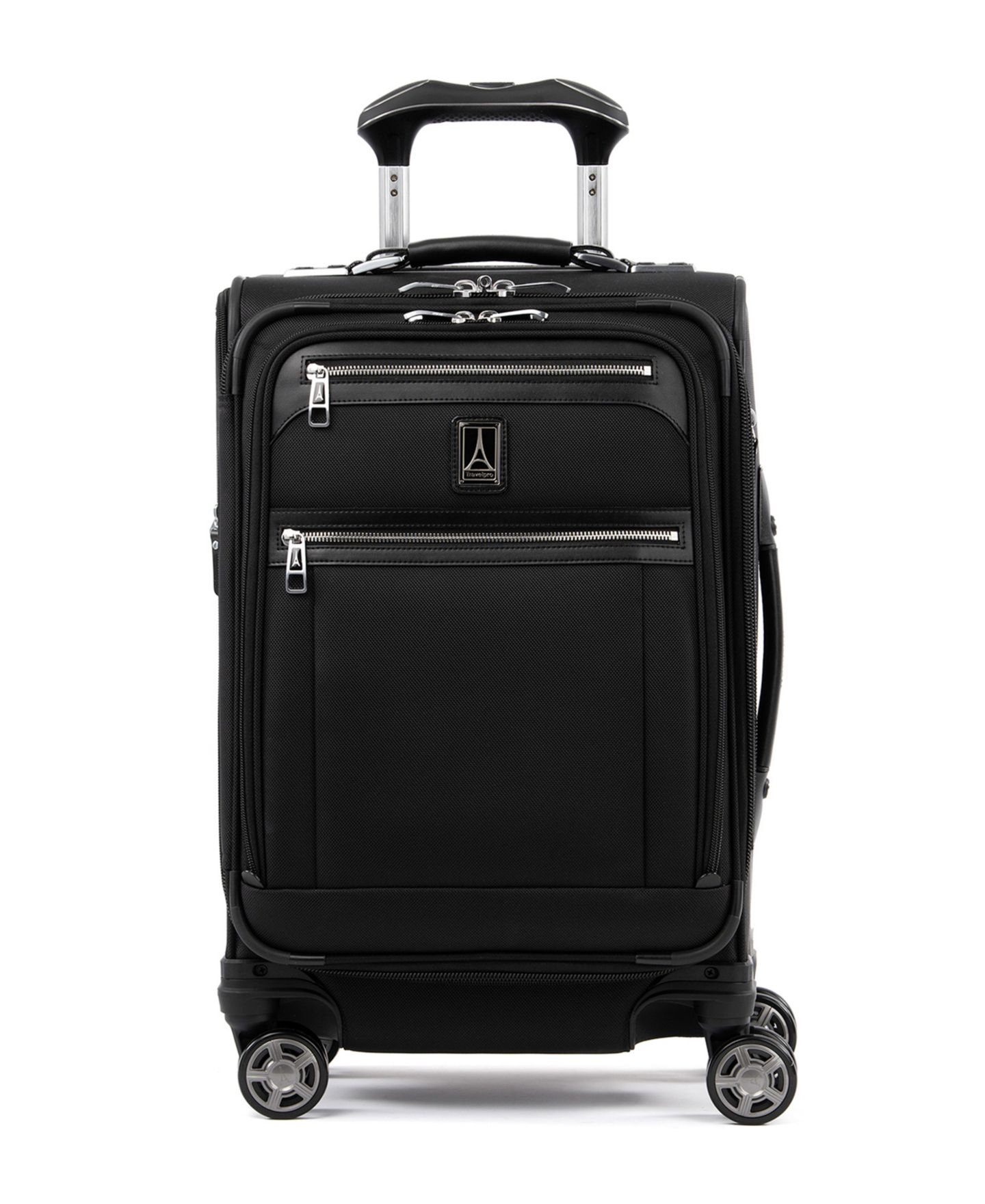 Чемодан Travelpro Platinum Elite Business Plus 20" Carry-on Spinner, цвет: Теневой чёрный — фото 2