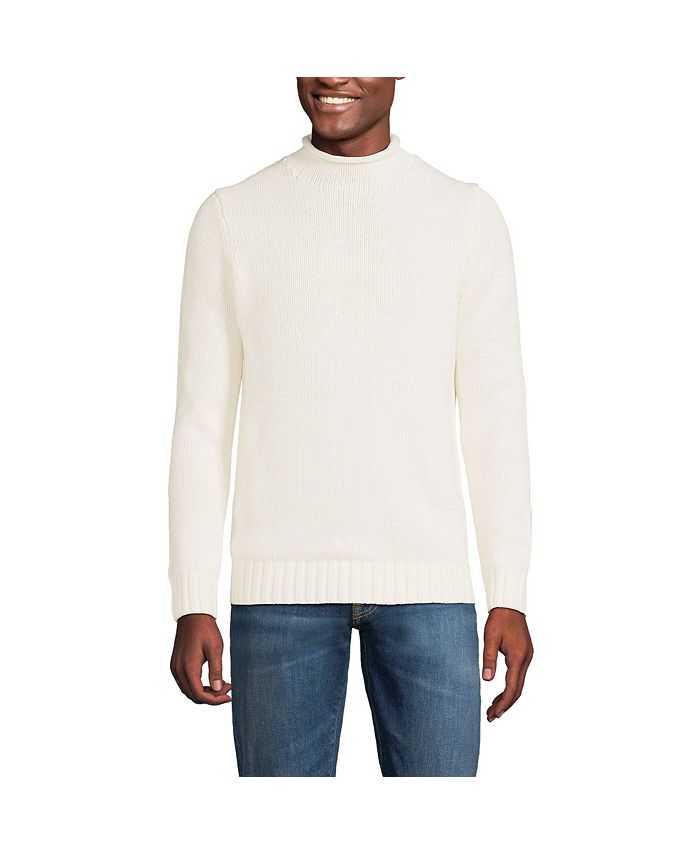 Cotton discount rollneck sweater