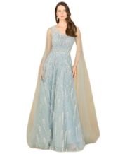 Macys dusty blue dress hotsell