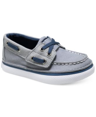 boys grey boat shoes