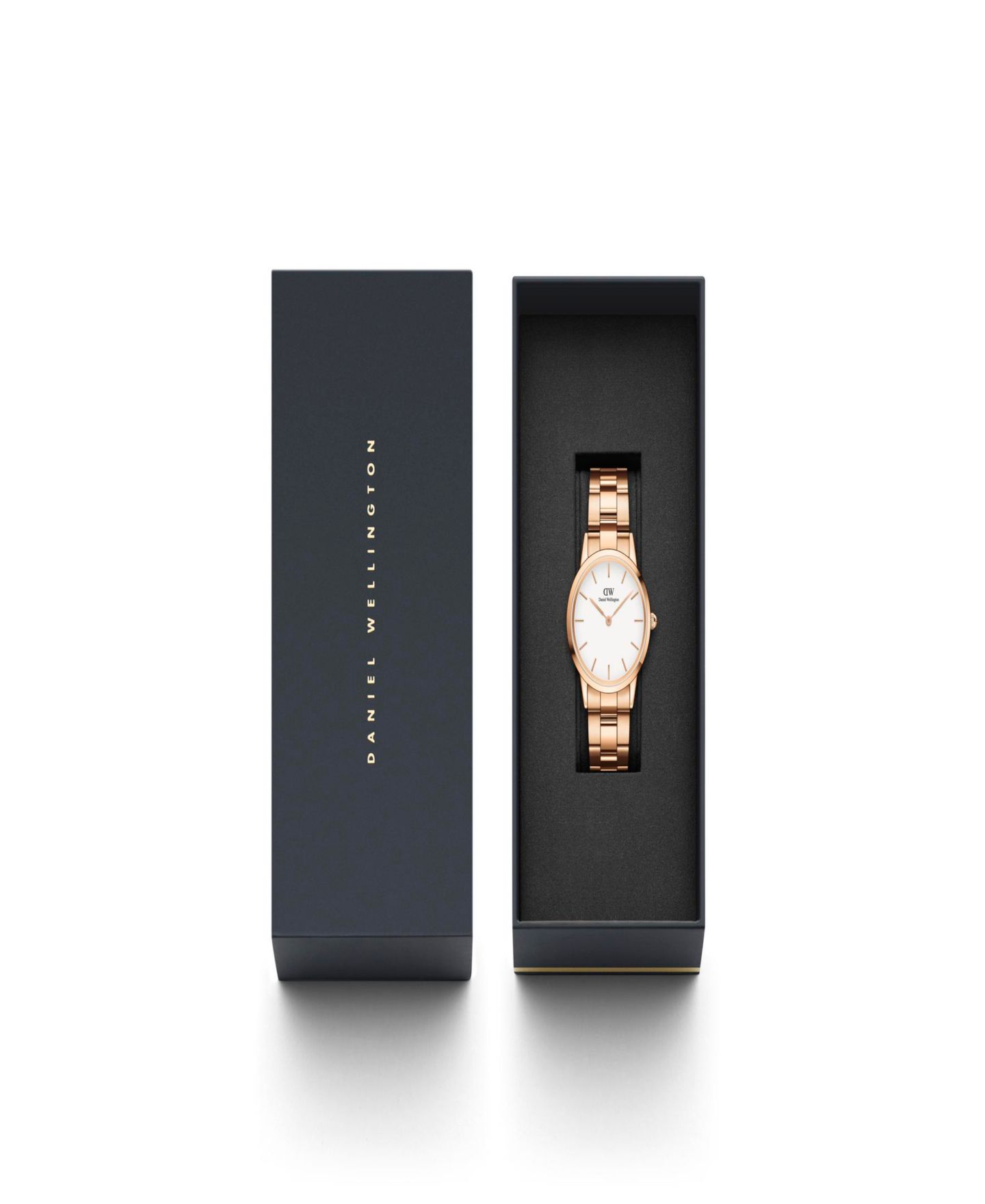 Женские часы Daniel Wellington Iconic Link 23K Rose Gold PVD Plated Stainless Steel 32mm — фото 2
