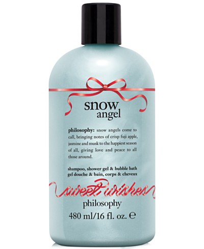 Philosophy Snow Angel Shampoo Shower Gel Bubble Bath - 16 oz.