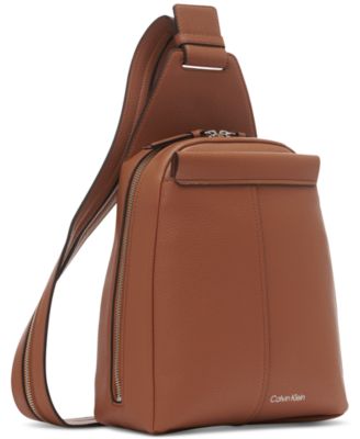 Millie Convertible Leather Sling Bag, Backpack