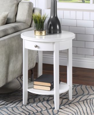 18.25" Rubber wood AH Baldwin End Table