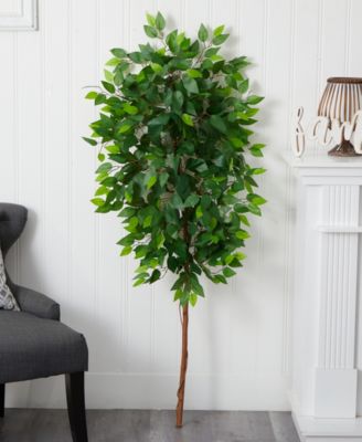 60" Artificial Ficus Tree No Pot