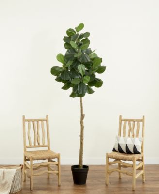 96" Artificial Fiddle Leaf Fig Tree