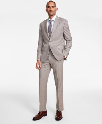 Michael Kors Men's Classic-Fit Wool-Blend Stretch Suit