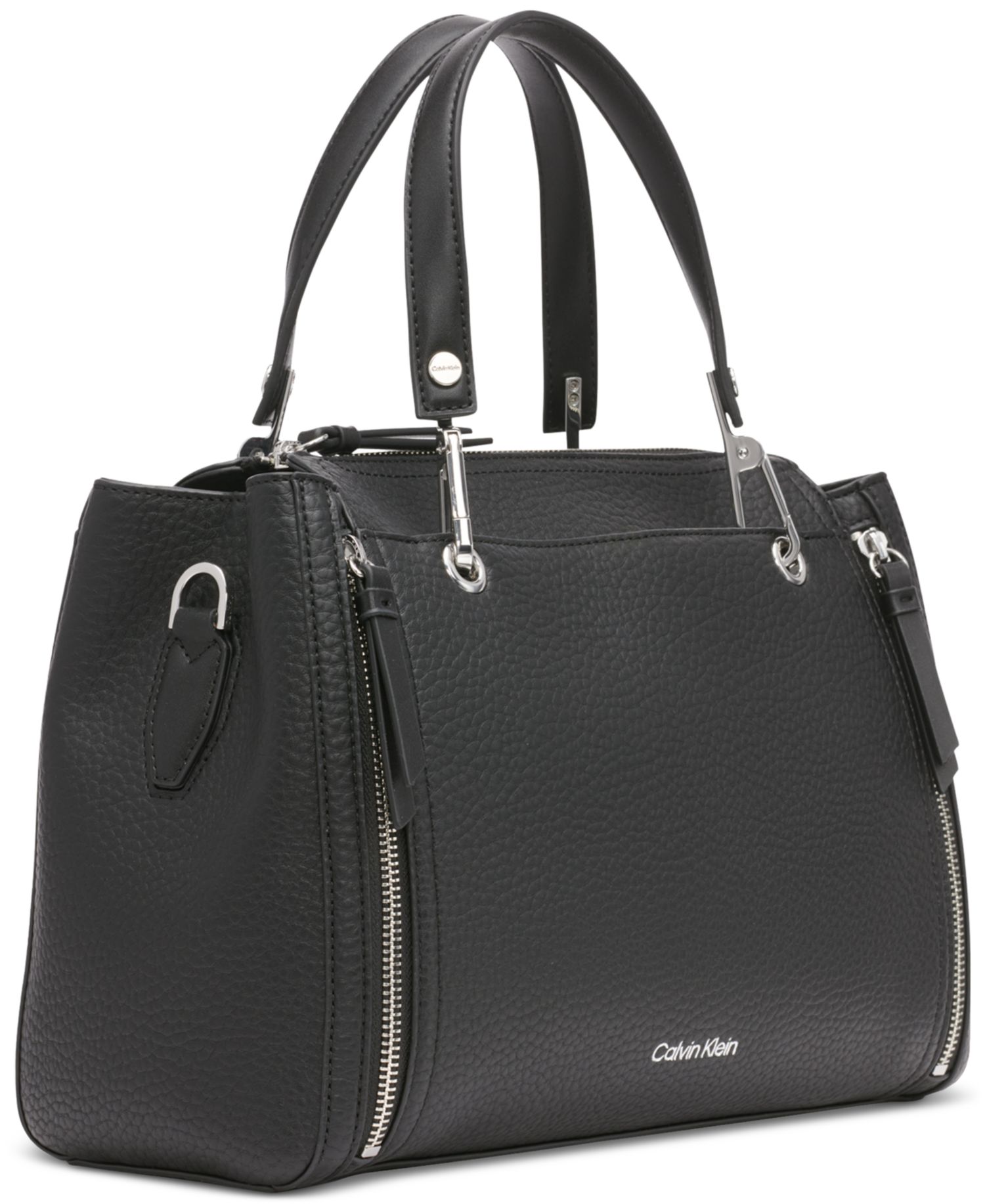 Garnet Triple Compartment Medium Satchel Bag