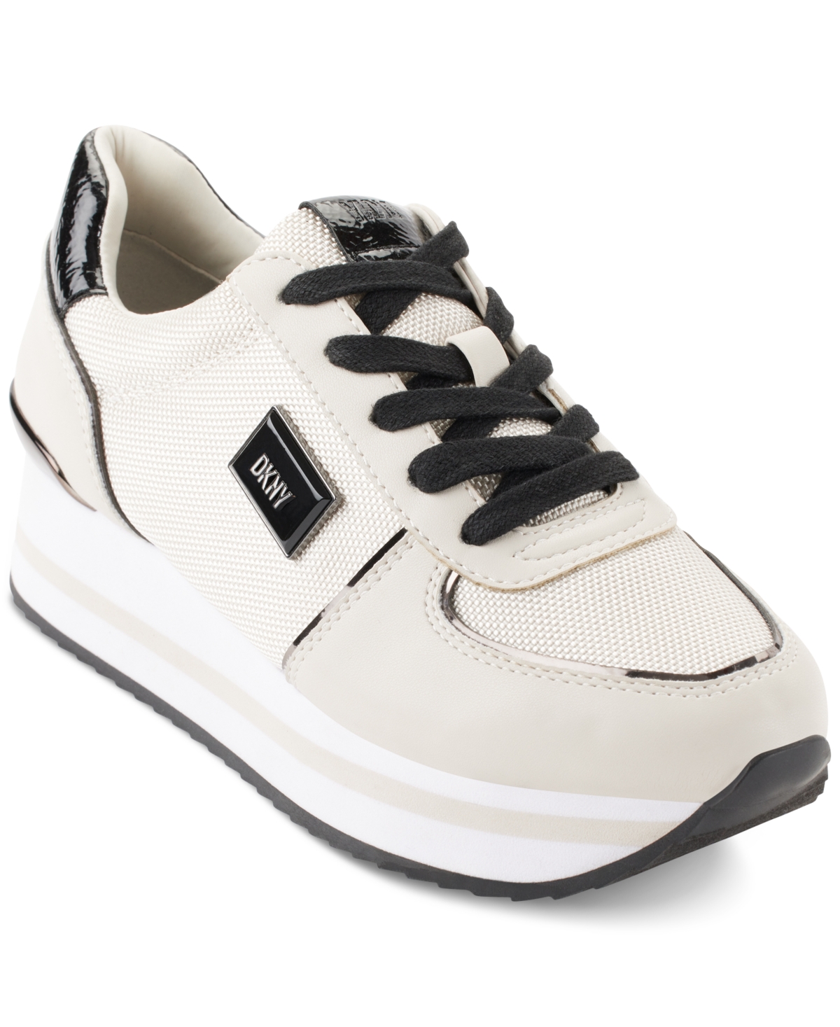 Dkny Women's Davie Lace-Up Platform Sneakers