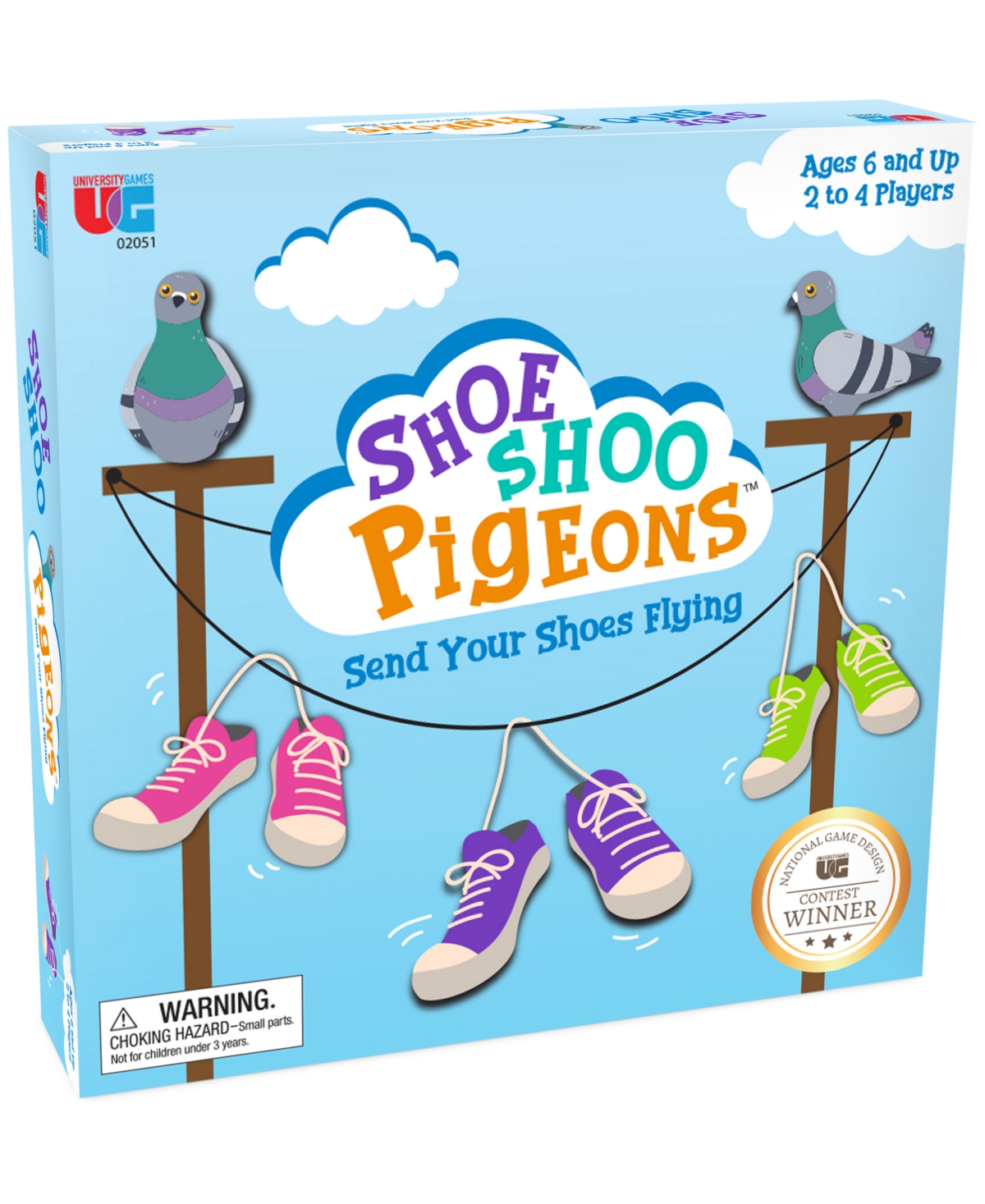University Games Shoe Shoo Pigeons Game In No Color