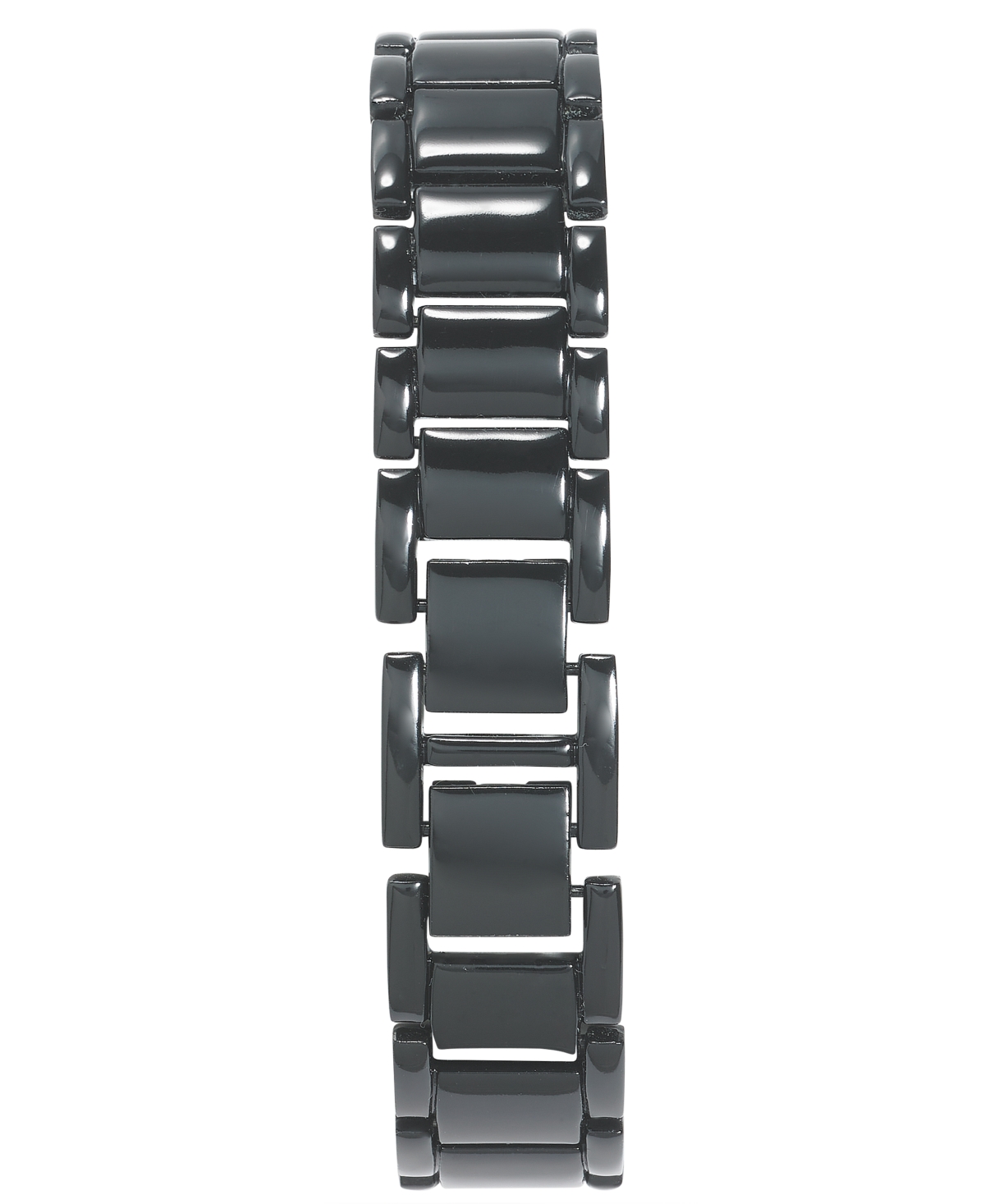 Shop Inc International Concepts Women's Black-tone Bracelet Watch 37mm, Created For Macy's