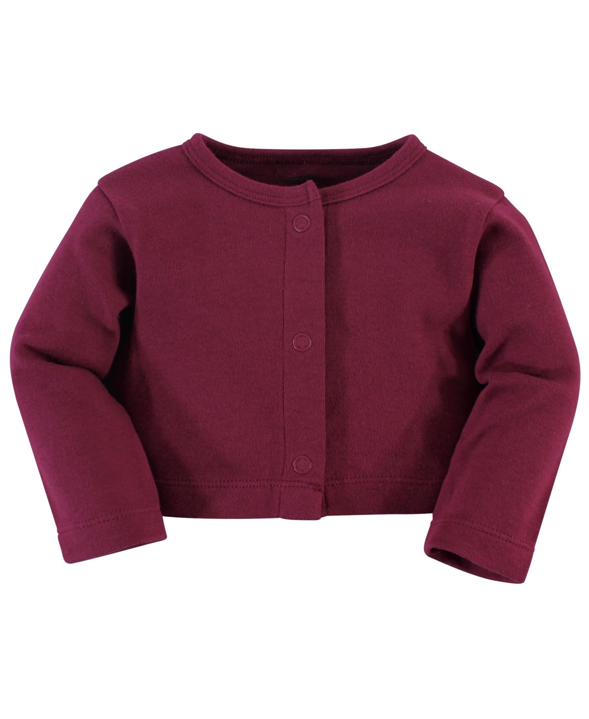 Touched by Nature Baby Girls Baby Organic Cotton Dress and Cardigan 2pc Set,- Berry Branch
