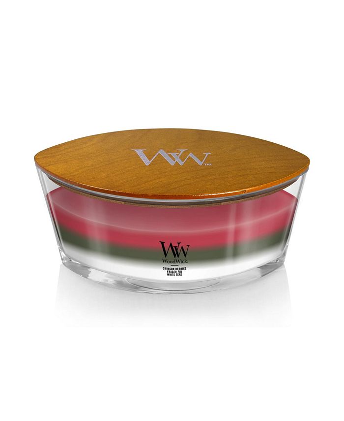 WoodWick Candle Winter Garland Ellipse Scented Candle, 16 Oz Macy's