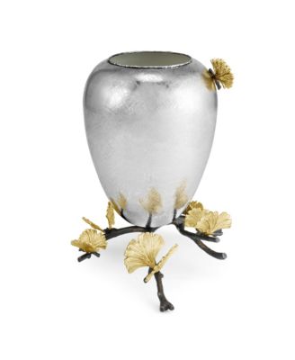 Butterfly Ginkgo Medium Vase