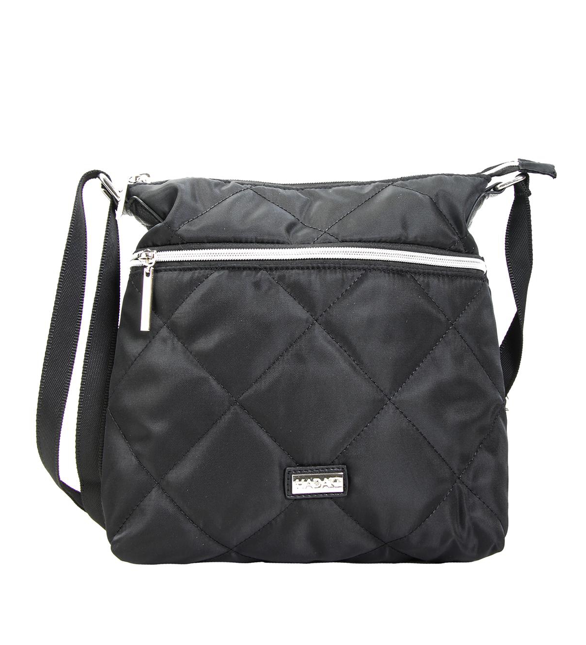 Hadaki Quilted Downtown Xbody Bag In Black