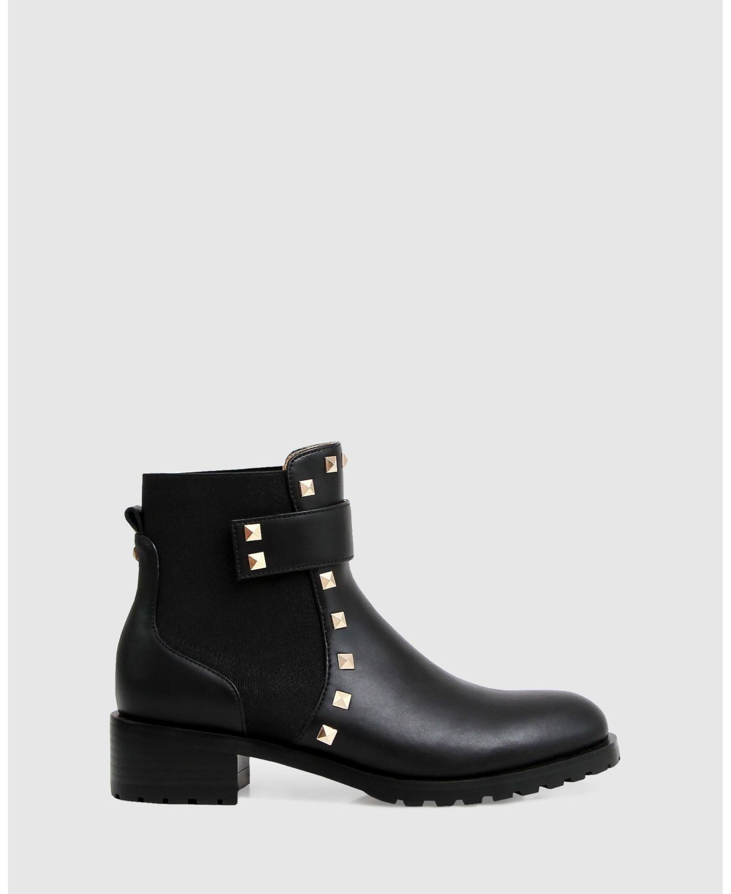 Женские ботинки Belle & Bloom City Lights Leather Ankle Boot, цвет: Чёрный — фото 1