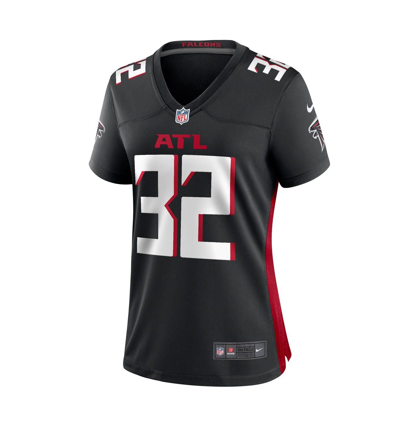 Женский топ Nike Jamal Anderson Black Atlanta Falcons Game Retired Player Jersey — фото 2