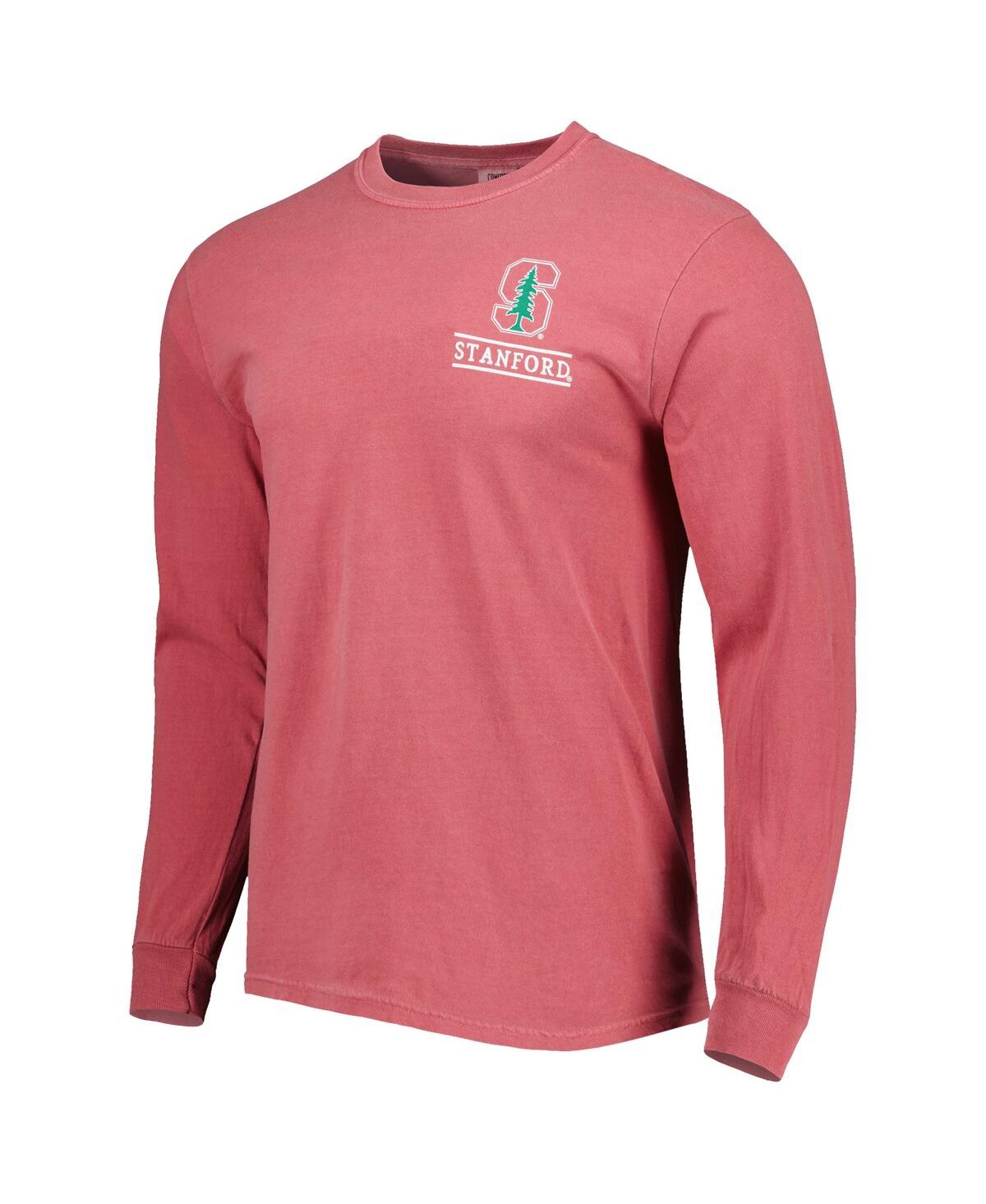 Men'sStanfordCircle Campus Scene Long Sleeve T-shirt - Cardinal