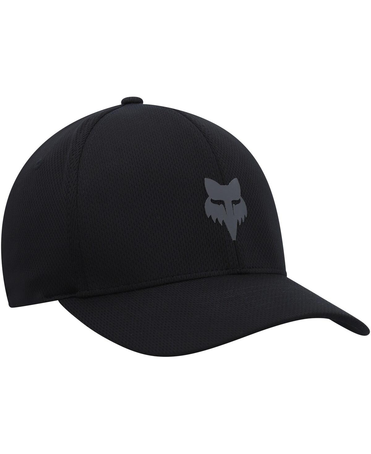 Shop Fox Men's  Black Head Tech Flex Hat