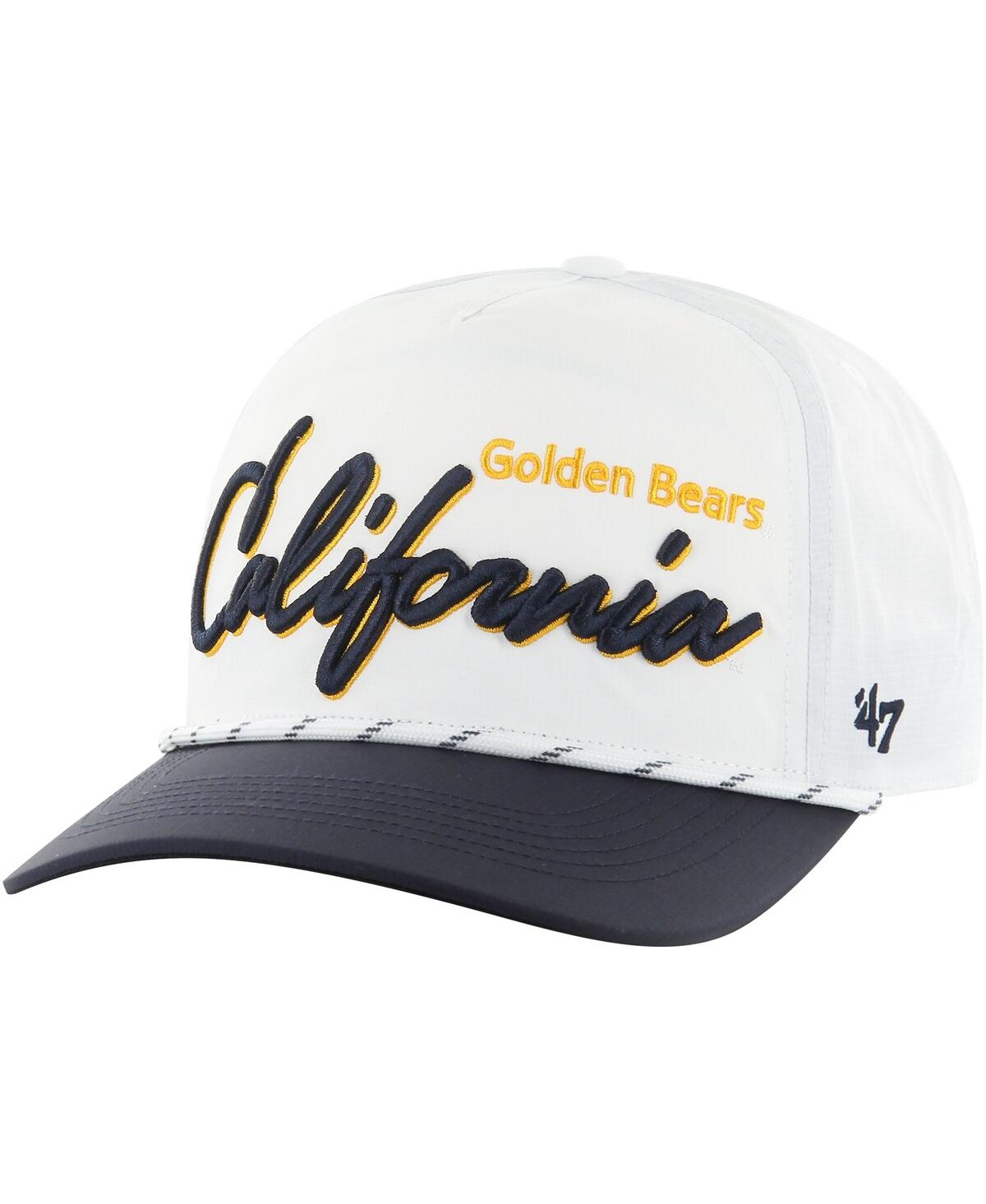 47 Brand Men's ' White Cal Bears Chamberlain Hitch Adjustable Hat