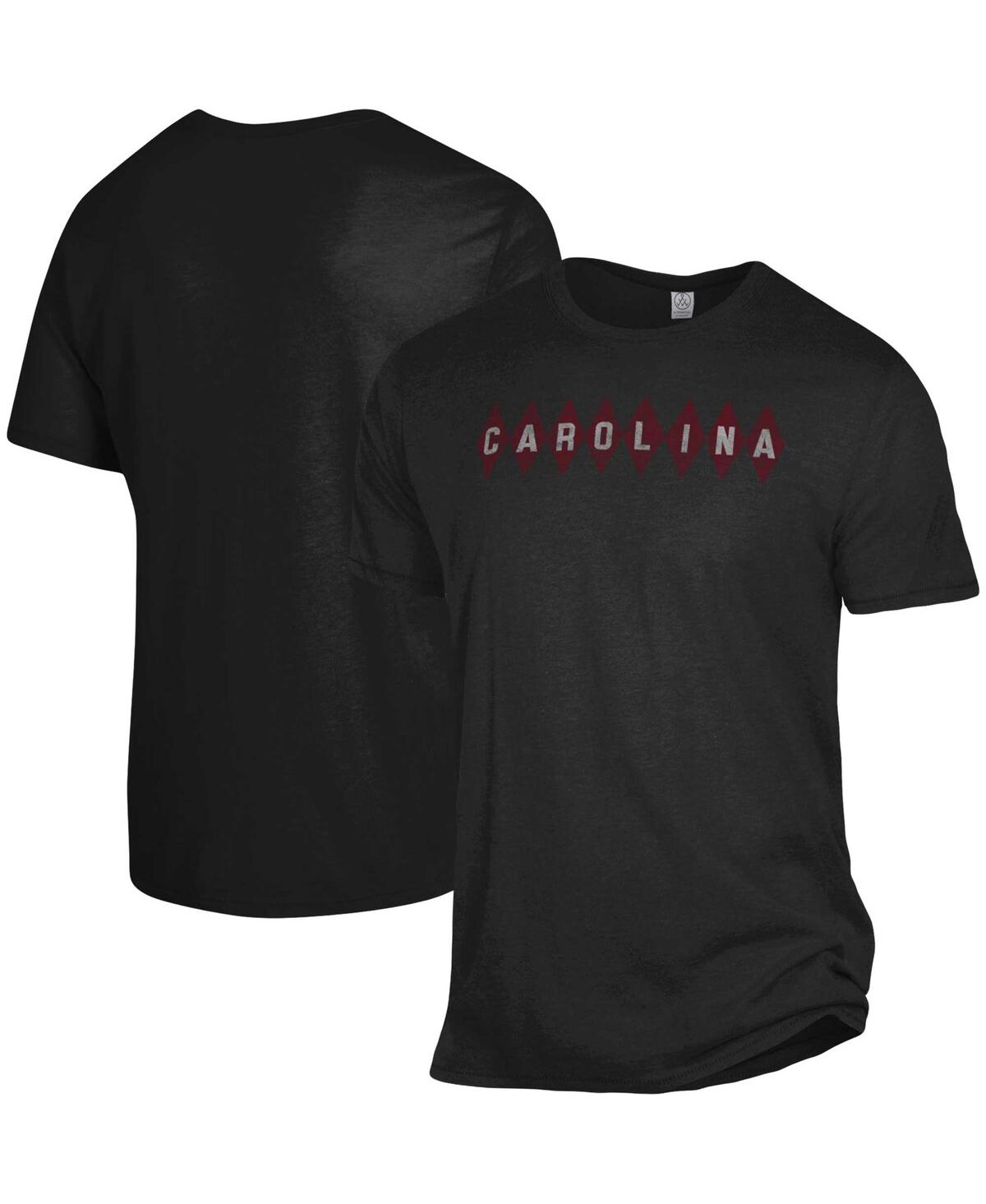 Alternative Apparel Men's  Black Distressed South Carolina Gamecocks Vault Keeper T-shirt