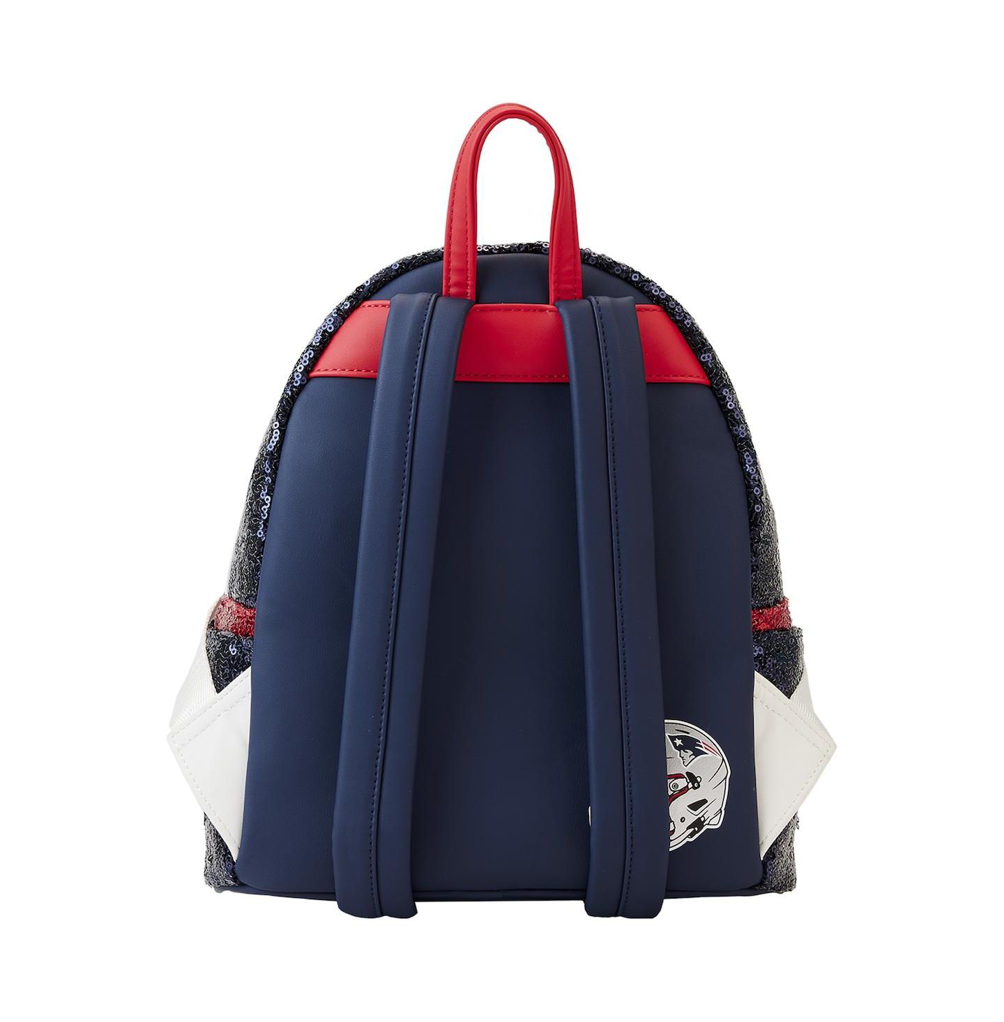 Рюкзак Loungefly and New England Patriots Sequin Mini — фото 4