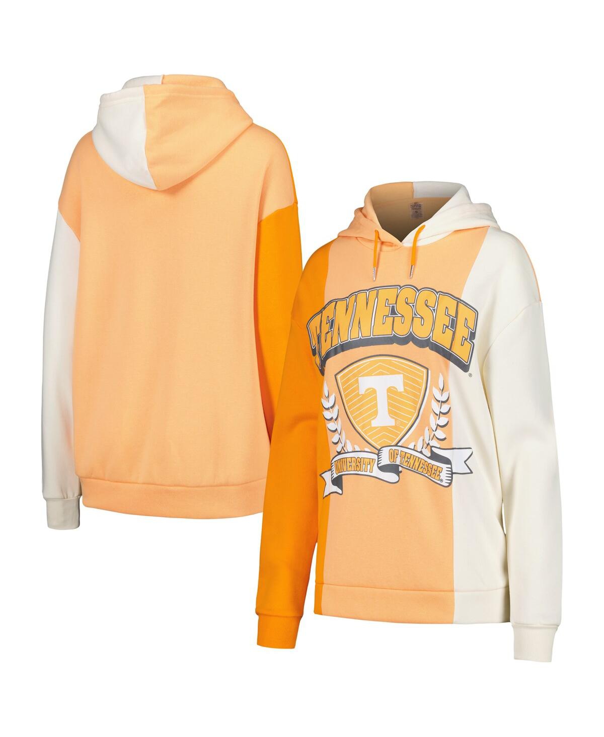 Shop Gameday Couture Women's  Tennessee Orange Tennessee Volunteers Hall Of Fame Colorblock Pullover Hoodi