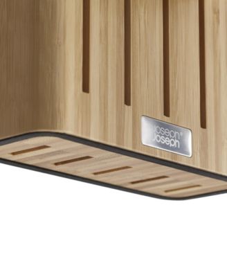 Elevate Steel Knives Bamboo 5-Piece Knife Block Set