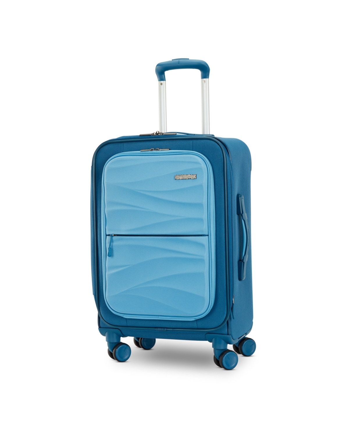 Shop American Tourister Cascade, 20" Spinner In Pacific Blue