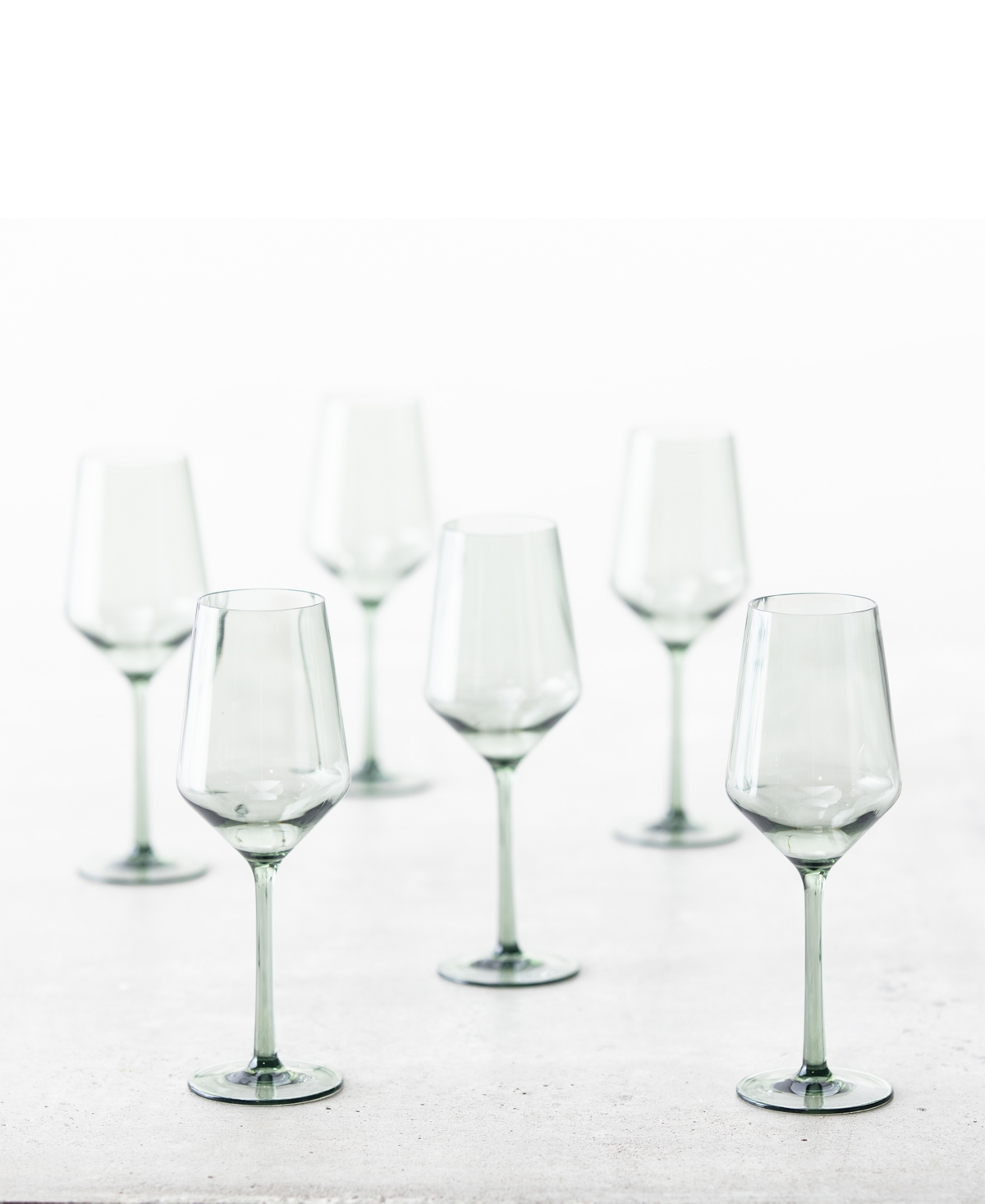 Sole Outdoor Sauvignon Blanc Wine Glasses, - Set of 6