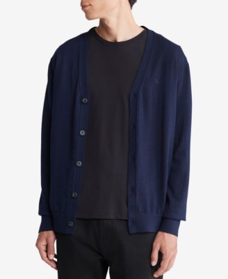 Calvin Klein - Men's Regular-Fit V-Neck Cardigan