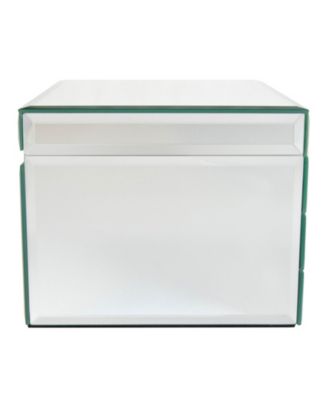 Maxine Mirror Glass Jewelry Box