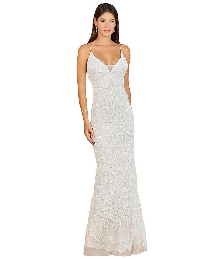 Macy's spaghetti strap dress on sale